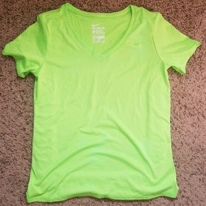 Nike Dry Fit Neon Green Shirt